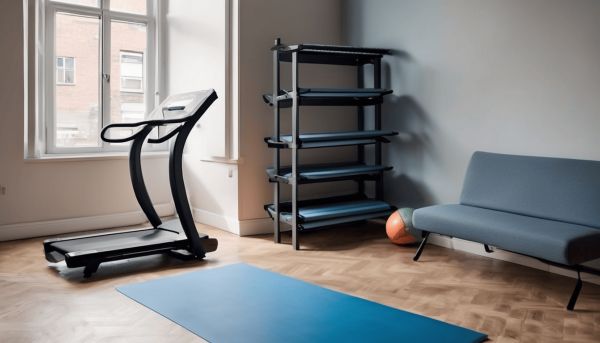 Tapis de course en appartement : comment éviter le bruit et le manque d’espace